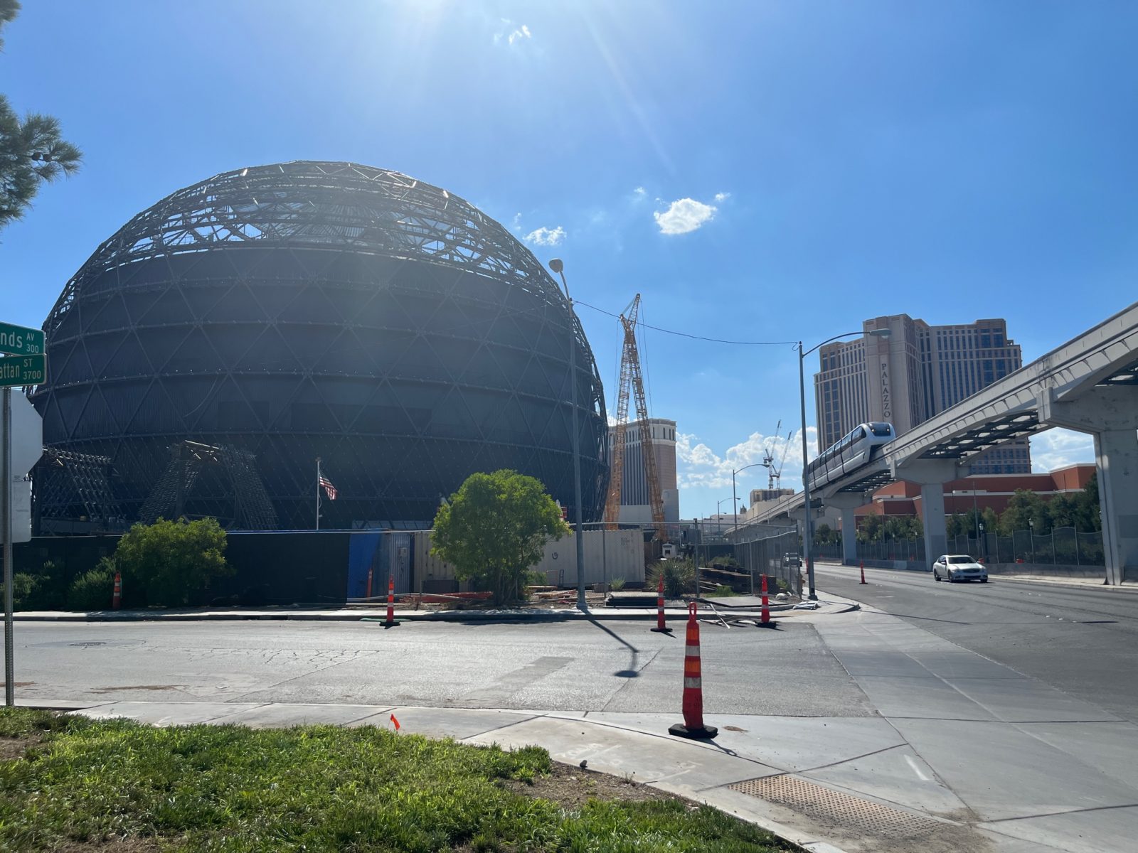 What else can the Las Vegas Sphere do?, The Strip