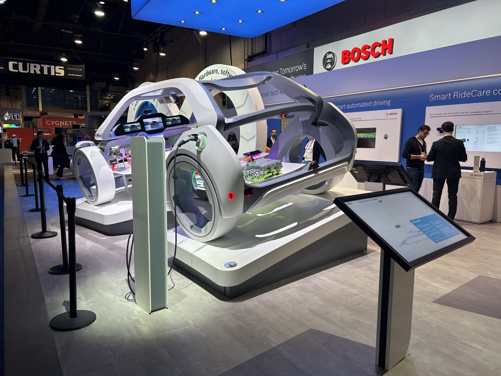 GALLERY Bosch LG and USPS booths at CES 2023 in Las Vegas