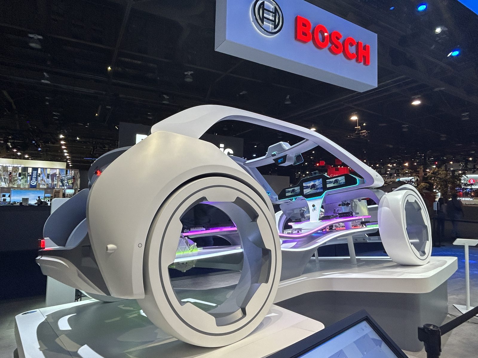 GALLERY Bosch LG and USPS booths at CES 2023 in Las Vegas