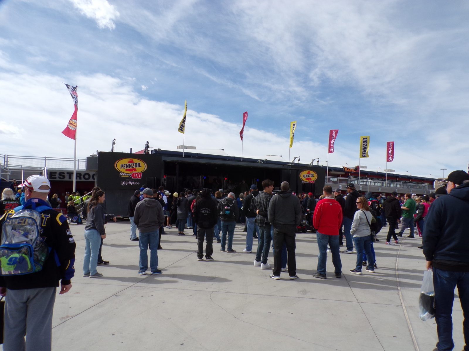LIVE PHOTOS 2023 Pennzoil 400 NASCAR Race at Las Vegas Motor Speedway