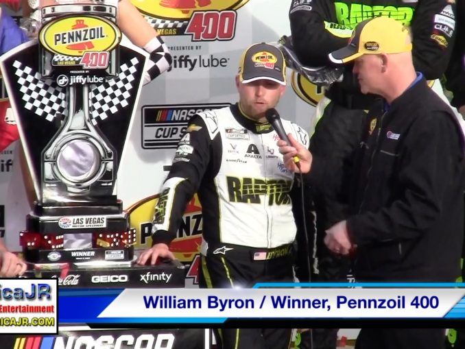 William Byron wins Pennzoil 400 AmericaJR