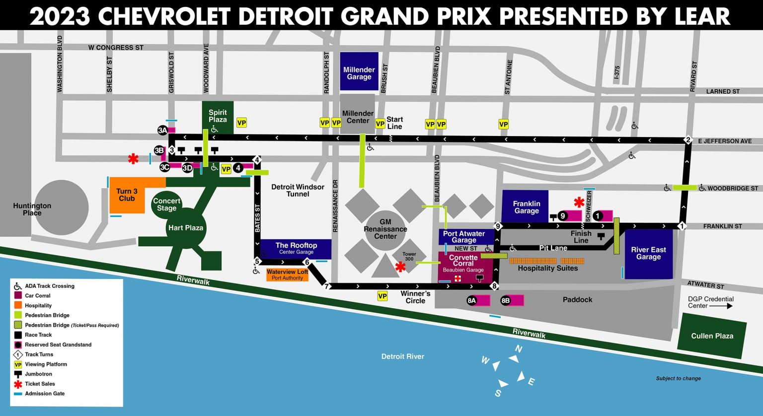 2023 Chevrolet Detroit Grand Prix presented by Lear Fast Facts AmericaJR